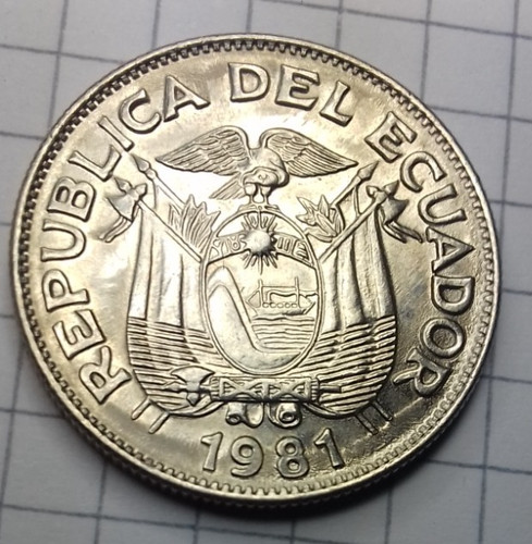Ecuador sucre 1981 - 1, sucre,
