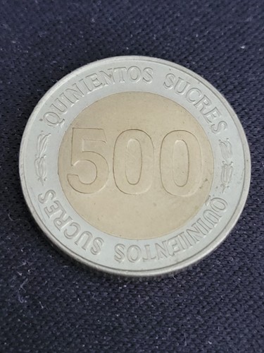 Ecuador 500 sucres münze - ecuador,