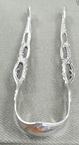Zuckerzange massives silber - zuckerzange, ..