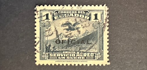 Ecuador briefmarke - ecuador,