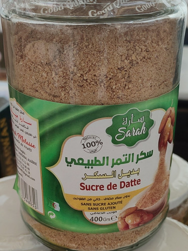 Sarah sucre datte - sucre,
