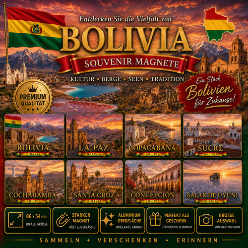 Bolivien magnet - bolivien,