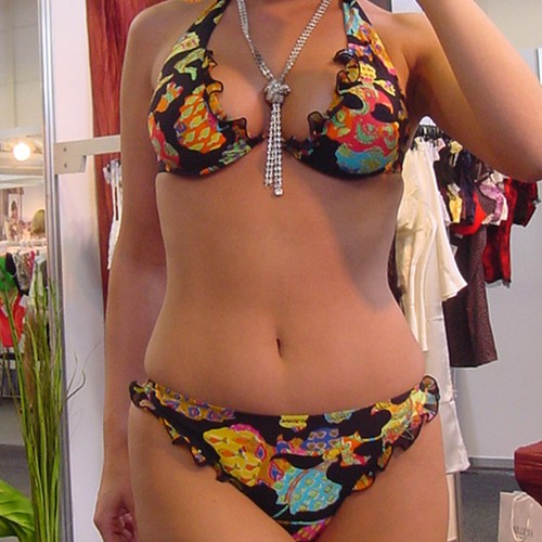 Bikini neckholder mit - bikini,