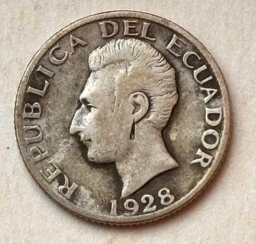 Centavos 1928 ecuador - 50,