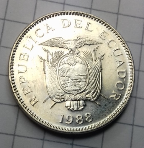 Ecuador sucres 1988 - 5,